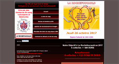 Desktop Screenshot of dondusang-larochefoucauld.fr